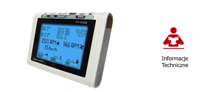 wyświetlacz wózka widłowego